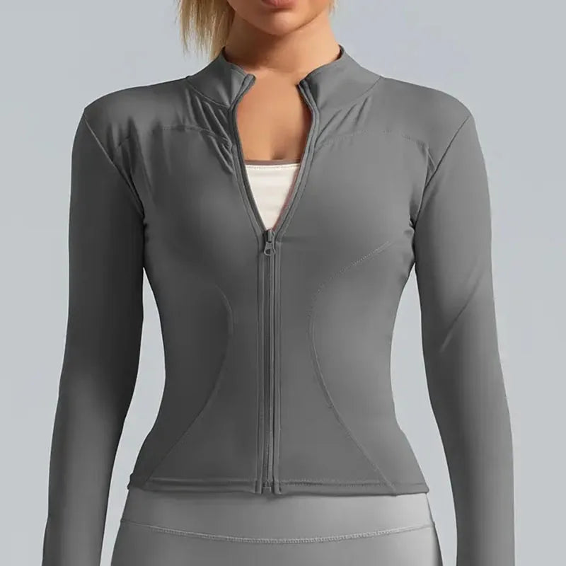 Yoga Coat Short Sports Jacket