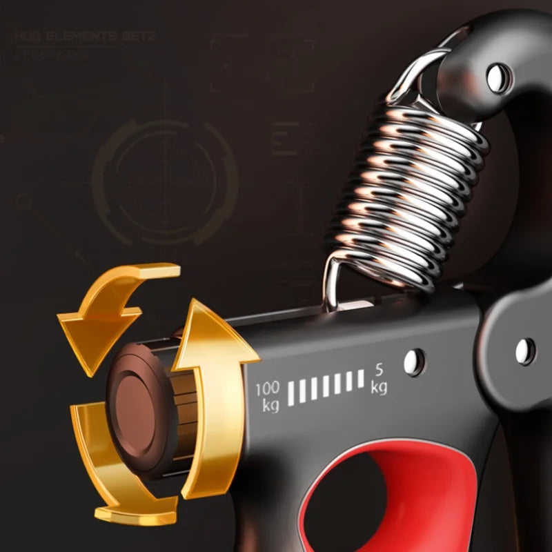 Adjustable Hand Strengthener for Strength Exercise, Muscle Recovery 5-100kg