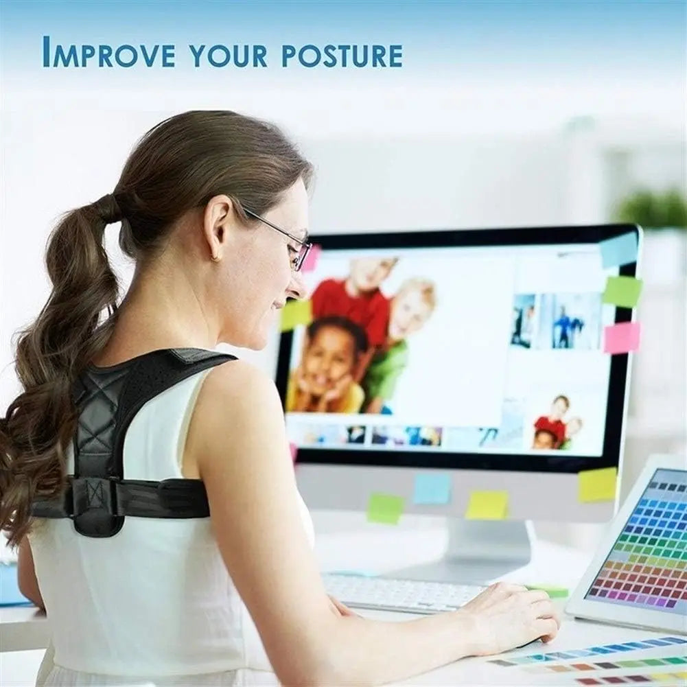 Adjustable Posture Corrector Belt for Shoulders and Back