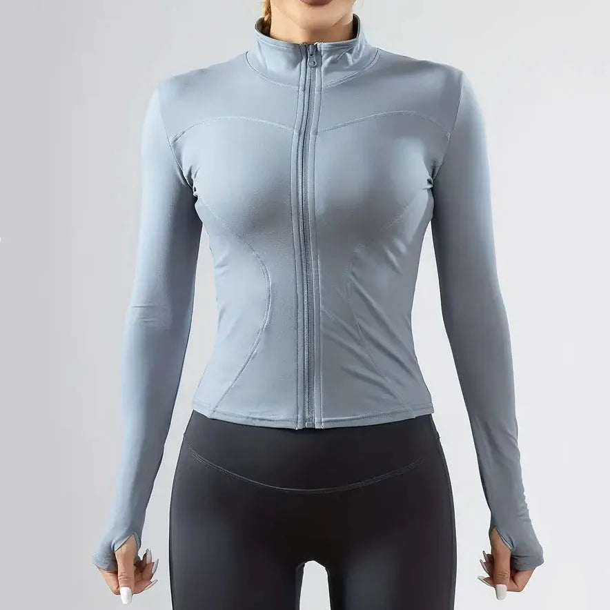 Yoga Coat Short Sports Jacket