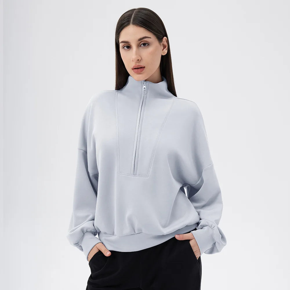Autumn Winter Yoga Wear Sports Sweatshirt
