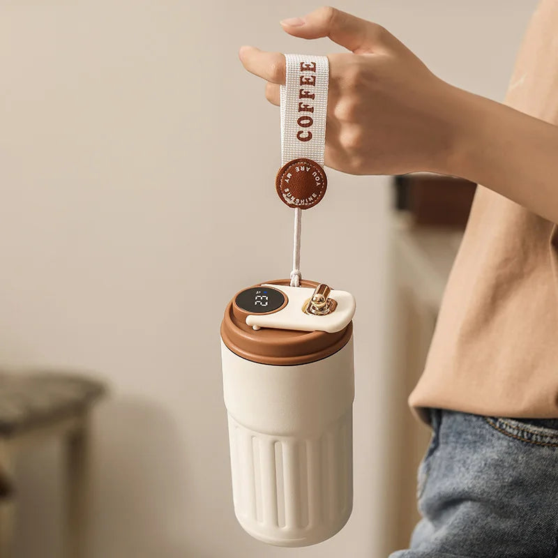 450ml Thermal Bottle with Smart Temperature Display