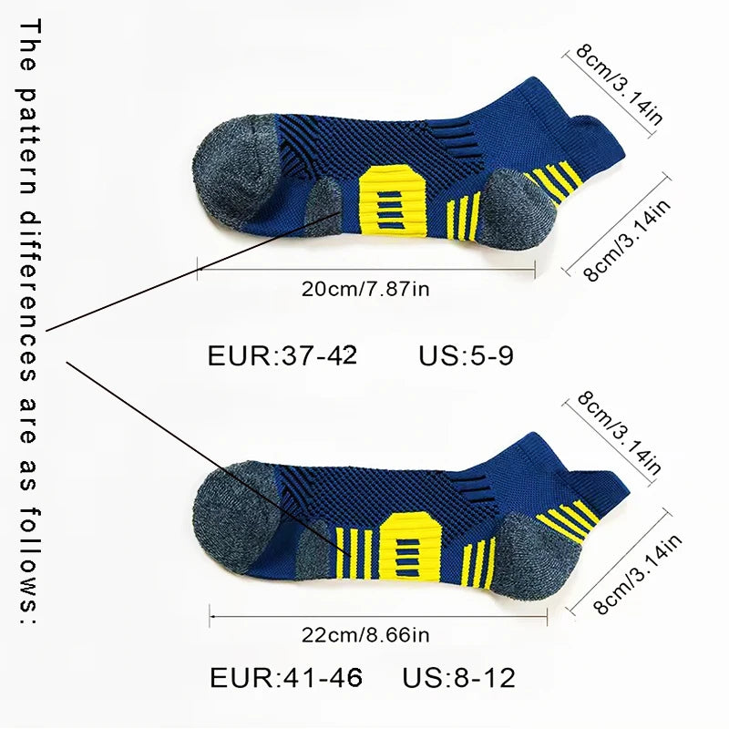 3 Pairs of Professional Sports Socks