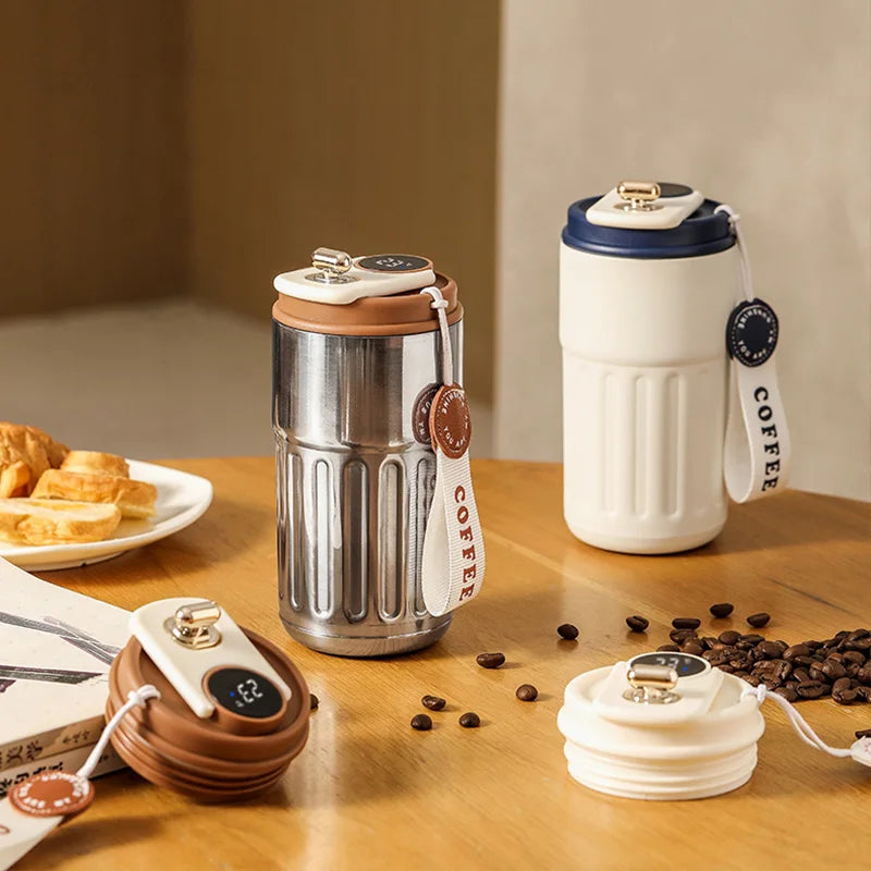 450ml Thermal Bottle with Smart Temperature Display