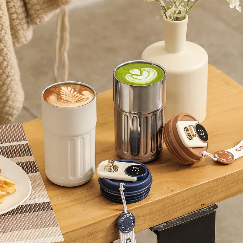 450ml Thermal Bottle with Smart Temperature Display