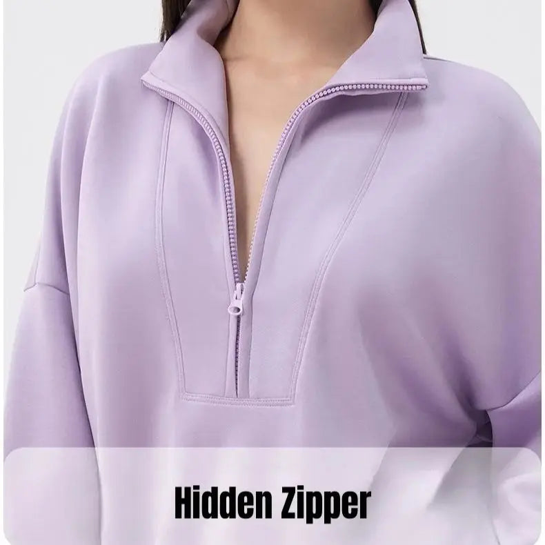 Autumn Winter Yoga Wear Sports Sweatshirt