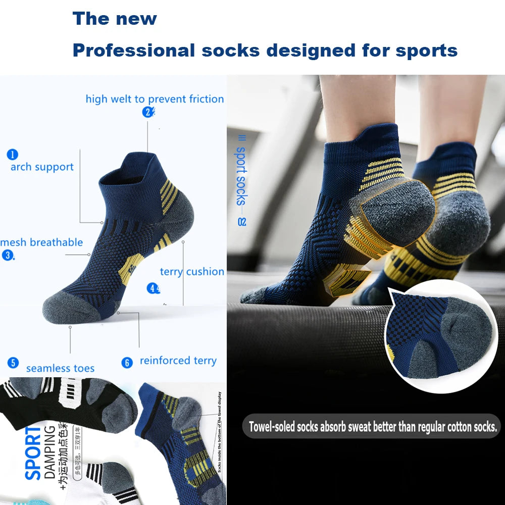 3 Pairs of Professional Sports Socks