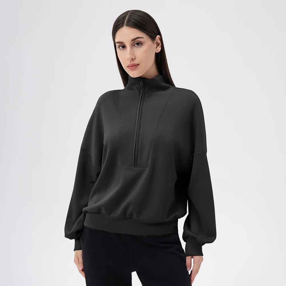 Autumn Winter Yoga Wear Sports Sweatshirt